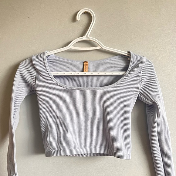 Harlow square neck seamless long sleeve - Picture 2 of 2